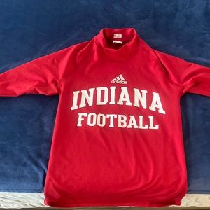 Indiana Football Turtle Neck Thermal Long Sleeve Shirt